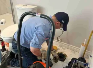 Rhino Plumbing Using a Drain Camera