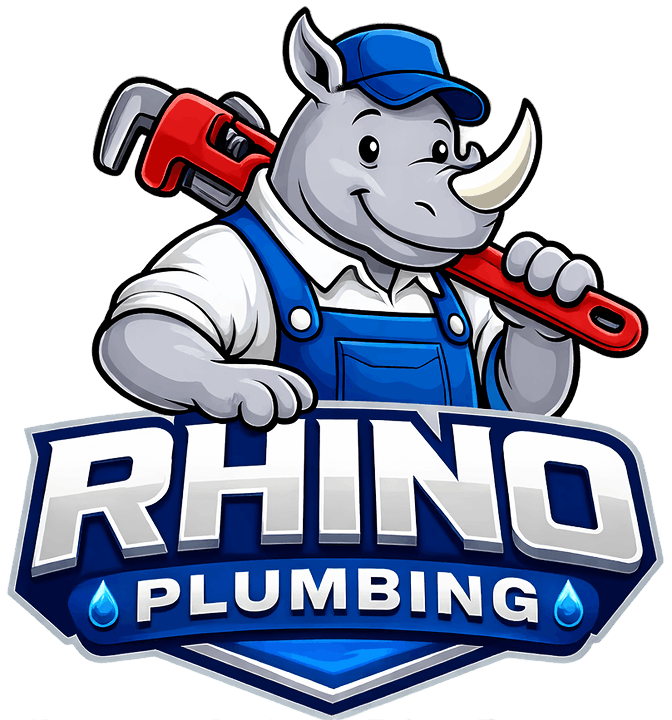 Rhino Plumbing Logo