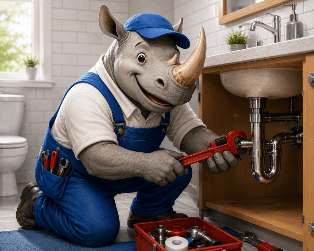 Rhino Plumbing Bruno Dad